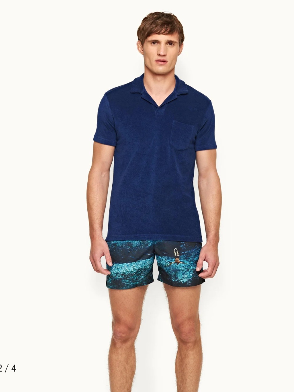 Orlebar Brown Terry Towel Polo